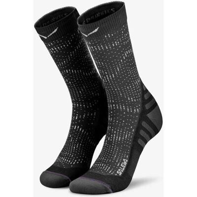 Chaussettes Salewa Sella Free noir gris femme - 39-41 - Publicité Chaussettes Salewa Sella Free noir gris femme - 39-41 - Publicité
