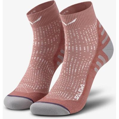 Chaussettes Salewa Pedroc Quarter rose gris femme - 42-44 - Publicité Chaussettes Salewa Pedroc Quarter rose gris femme - 42-44 - Publicité