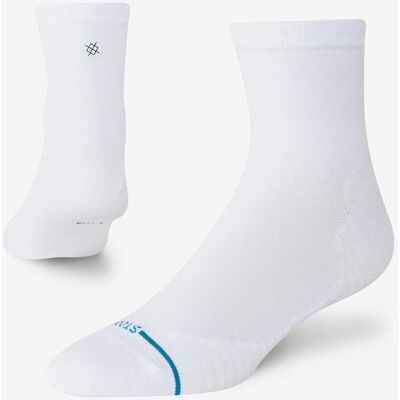 Chaussettes Stance Solid UL Quarter blanc - M - Publicité Chaussettes Stance Solid UL Quarter blanc - M - Publicité