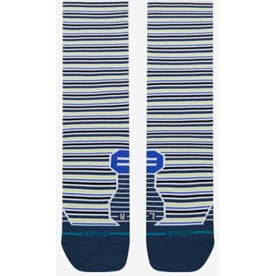 Chaussettes Stance Bert Ultra Light Crew bleu foncé blanc - L - Publicité Chaussettes Stance Bert Ultra Light Crew bleu foncé blanc - L - Publicité