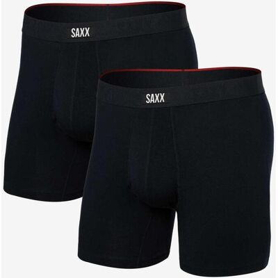 Boxer SAXX Vibe Xtra noir pur (2 unités) - L - Publicité Boxer SAXX Vibe Xtra noir pur (2 unités) - L - Publicité