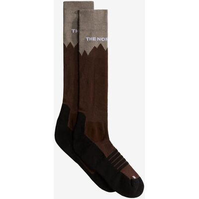 Chaussettes The North Face Mountain Resort Ski marron beige noir - M - Publicité Chaussettes The North Face Mountain Resort Ski marron beige noir - M - Publicité