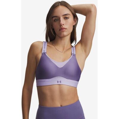 Soutien-gorge de sport Under Armour Infinity High 2.0 lilas - S/A-C - Publicité Soutien-gorge de sport Under Armour Infinity High 2.0 lilas - S/A-C - Publicité