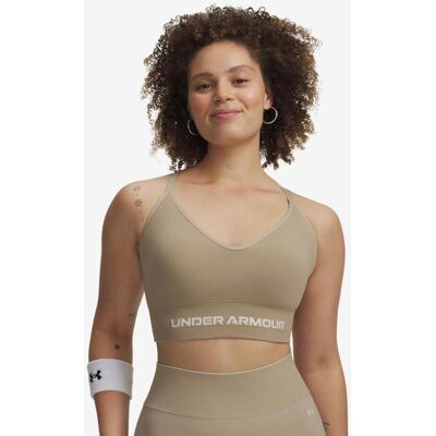 Soutien-gorge de sport Under Armour Vanish Seamless Low beige clair - S - Publicité Soutien-gorge de sport Under Armour Vanish Seamless Low beige clair - S - Publicité