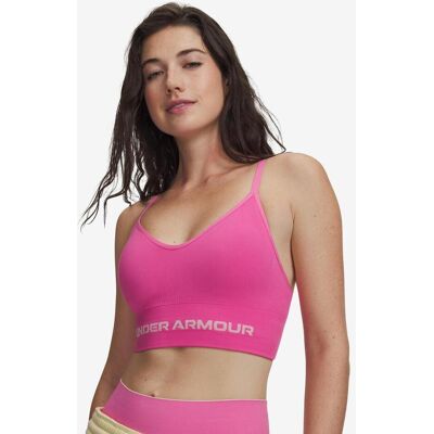 Brassière de sport Under Armour Vanish Seamless Low rose - M - Publicité Brassière de sport Under Armour Vanish Seamless Low rose - M - Publicité