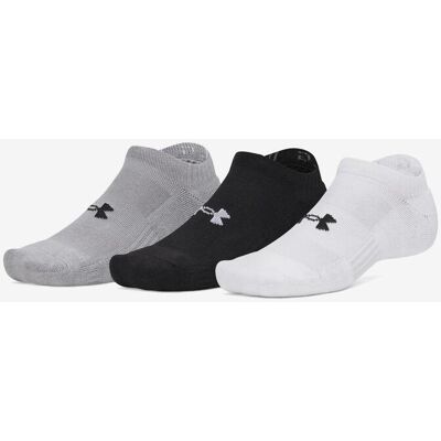 Chaussettes invisibles Under Armour UA Performance Cotton blanc noir (3 paires) - M - Publicité Chaussettes invisibles Under Armour UA Performance Cotton blanc noir (3 paires) - M - Publicité