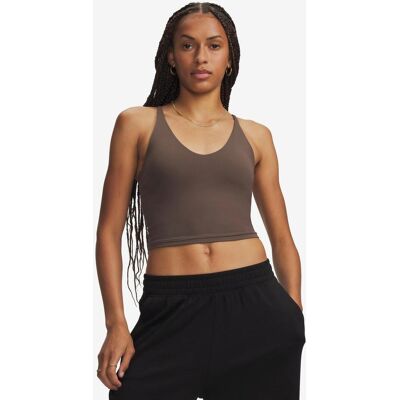 Brassière Top Under Armour Meridian Support marron foncé noir femme - S - Publicité Brassière Top Under Armour Meridian Support marron foncé noir femme - S - Publicité