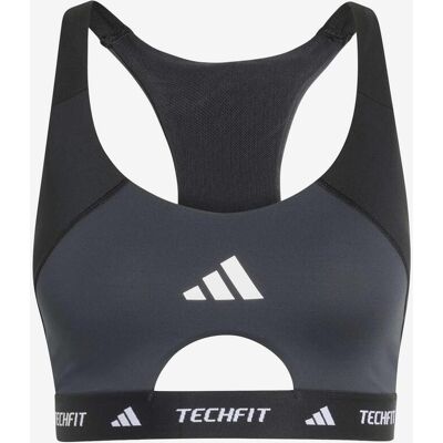 Soutien-gorge adidas Techfit Workout Color Block noir - XS - Publicité Soutien-gorge adidas Techfit Workout Color Block noir - XS - Publicité