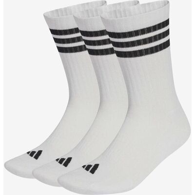 Chaussettes adidas 3-Stripes Cushioned Sportswear Crew blanc noir 3 paires - S - Publicité Chaussettes adidas 3-Stripes Cushioned Sportswear Crew blanc noir 3 paires - S - Publicité