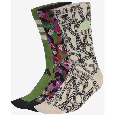 Chaussettes adidas Farm beige noir femme (3 paires) - XL - Publicité Chaussettes adidas Farm beige noir femme (3 paires) - XL - Publicité