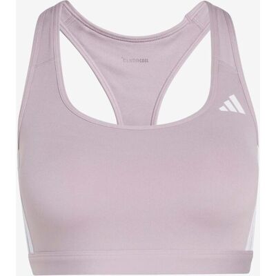 Soutien-gorge adidas 3 bandes Optime Essentials rose clair - S - Publicité Soutien-gorge adidas 3 bandes Optime Essentials rose clair - S - Publicité