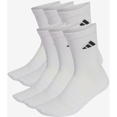 Chaussettes adidas classiques Cushioned blanc pur (6 paires) - S - Publicité Chaussettes adidas classiques Cushioned blanc pur (6 paires) - S - Publicité