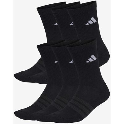 Chaussettes adidas classiques Cushioned noir blanc (6 paires) - M - Publicité Chaussettes adidas classiques Cushioned noir blanc (6 paires) - M - Publicité