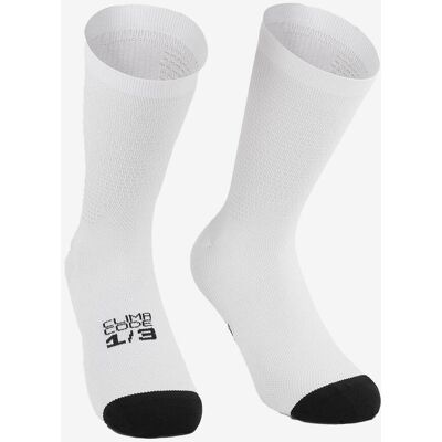 Chaussettes Assos Endurance S11 blanches - 36-38 - Publicité Chaussettes Assos Endurance S11 blanches - 36-38 - Publicité