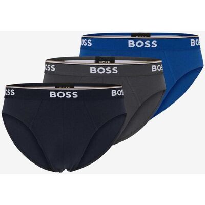Slip BOSS Power gris foncé gris cendré bleu (3 unités) - S - Publicité Slip BOSS Power gris foncé gris cendré bleu (3 unités) - S - Publicité
