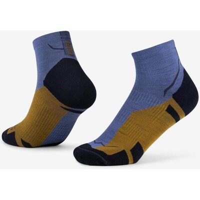 Chaussettes Buff Lightweight Merino Wool Quarter violet marron - S - Publicité Chaussettes Buff Lightweight Merino Wool Quarter violet marron - S - Publicité