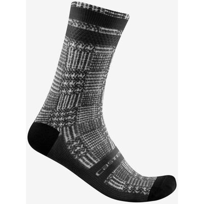 Chaussettes Castelli Maison 18 noir blanc - XXL - Publicité Chaussettes Castelli Maison 18 noir blanc - XXL - Publicité