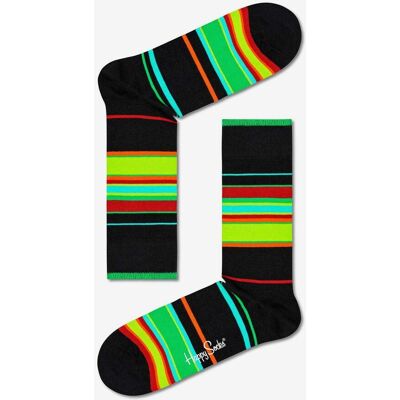Chaussettes Happy Socks Magnetic Fields noir vert rouge - 41-46 - Publicité Chaussettes Happy Socks Magnetic Fields noir vert rouge - 41-46 - Publicité