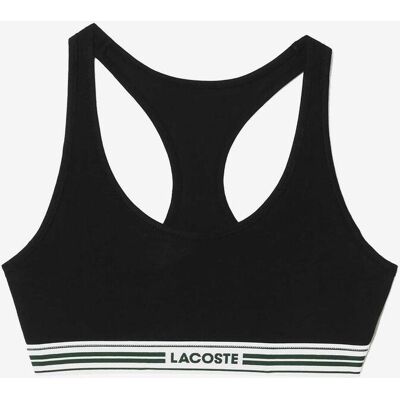 Soutien-gorge Lacoste Heritage Logo noir - L - Publicité Soutien-gorge Lacoste Heritage Logo noir - L - Publicité