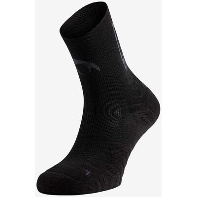 Chaussettes Lurbel Aitana Four noir logo gris - S - Publicité Chaussettes Lurbel Aitana Four noir logo gris - S - Publicité