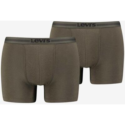 Levis Boxer Levi's Tencel Basic vert kaki (2 unités) - L - Publicité Levis Boxer Levi's Tencel Basic vert kaki (2 unités) - L - Publicité
