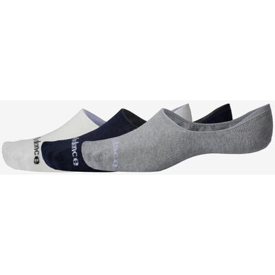 Chaussettes New Balance Everyday Liner 3 gris noir blanc (3 paires) - L - Publicité Chaussettes New Balance Everyday Liner 3 gris noir blanc (3 paires) - L - Publicité