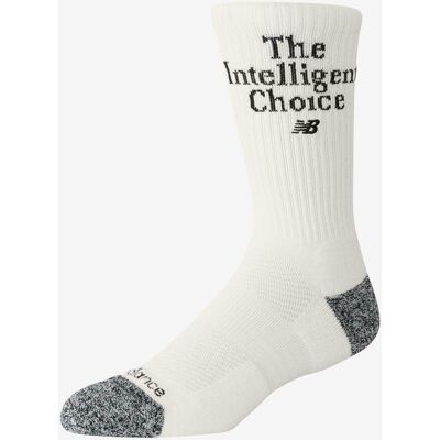 Chaussettes New Balance Active Premium Graphic Crew blanc gris (1 paire) - L - Publicité Chaussettes New Balance Active Premium Graphic Crew blanc gris (1 paire) - L - Publicité