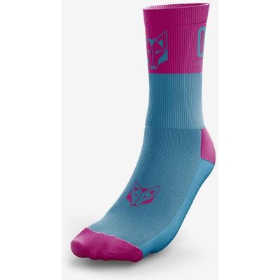 Chaussettes Otso Multisport Medium Cut bleu rose - L-XL - Publicité Chaussettes Otso Multisport Medium Cut bleu rose - L-XL - Publicité