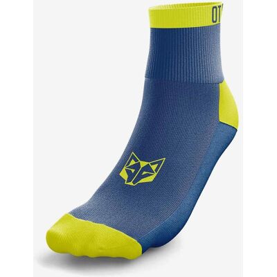 Chaussettes Otso Low Cut bleu jaune - XS-S - Publicité Chaussettes Otso Low Cut bleu jaune - XS-S - Publicité