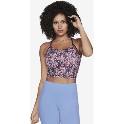 Brassière Skechers Go Stretch Fantasy Fields rose vert noir femme - S - Publicité Brassière Skechers Go Stretch Fantasy Fields rose vert noir femme - S - Publicité
