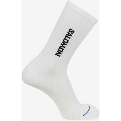 Chaussettes Salomon 365 Crew blanc - M - Publicité Chaussettes Salomon 365 Crew blanc - M - Publicité