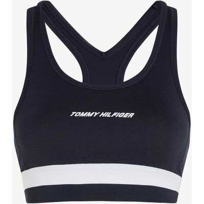 Soutien-gorge Tommy Hilfiger Tape Logo bleu marine. - S - Publicité Soutien-gorge Tommy Hilfiger Tape Logo bleu marine. - S - Publicité