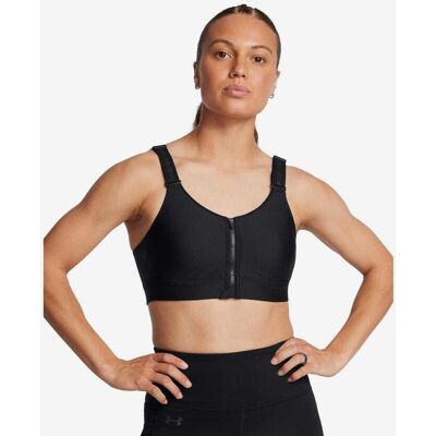 Soutien-gorge sport Under Armour Infinity High Zip - noir - L - Publicité Soutien-gorge sport Under Armour Infinity High Zip - noir - L - Publicité