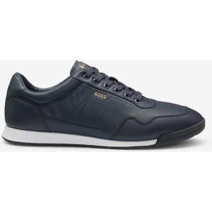 Chaussures BOSS Nitan Leather bleu marine - 43 - Publicité Chaussures BOSS Nitan Leather bleu marine - 43 - Publicité
