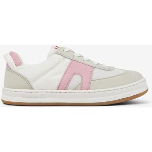 Baskets Camper Runner blanc rose clair enfant - 31 - Publicité Baskets Camper Runner blanc rose clair enfant - 31 - Publicité
