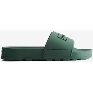 Claquettes Hunter Core Embossed vert foncé - 38 - Publicité Claquettes Hunter Core Embossed vert foncé - 38 - Publicité