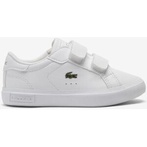 Baskets Lacoste Powercourt blanc pur enfant - 24 - Publicité Baskets Lacoste Powercourt blanc pur enfant - 24 - Publicité