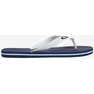 Tongs Oakley Catalina Flip Flop bleu marine blanc - 38.5 - Publicité Tongs Oakley Catalina Flip Flop bleu marine blanc - 38.5 - Publicité