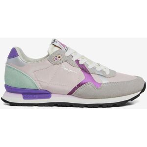 Chaussures Pepe Jeans Brit Print rose lilas gris femme. - 36 - Publicité Chaussures Pepe Jeans Brit Print rose lilas gris femme. - 36 - Publicité