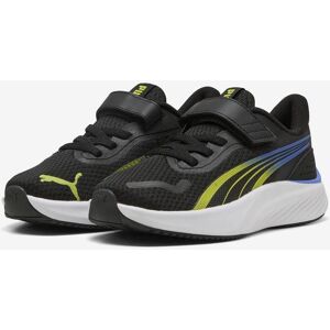 Chaussures Puma Pounce Lite AC+ noir jaune bleu enfant - 34 - Publicité Chaussures Puma Pounce Lite AC+ noir jaune bleu enfant - 34 - Publicité