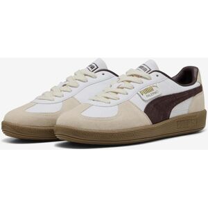 Baskets Puma Palermo Leather blanc beige clair noir - 36 - Publicité Baskets Puma Palermo Leather blanc beige clair noir - 36 - Publicité