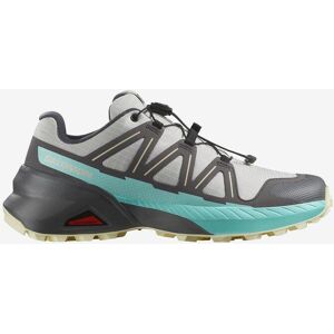 Chaussures Salomon Speedcross Peak blanc gris bleu turquoise femme - 44 - Publicité Chaussures Salomon Speedcross Peak blanc gris bleu turquoise femme - 44 - Publicité