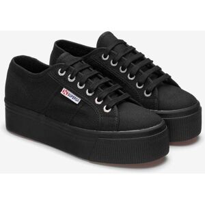 Chaussures Superga Platform noires pour femme - 37 - Publicité Chaussures Superga Platform noires pour femme - 37 - Publicité
