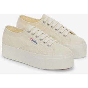 Chaussures Superga Platform blanc crème femme - 38 - Publicité Chaussures Superga Platform blanc crème femme - 38 - Publicité