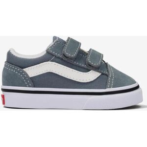 Baskets Vans Old Skool Sidestripe bleu blanc bébé - 23.5 - Publicité Baskets Vans Old Skool Sidestripe bleu blanc bébé - 23.5 - Publicité