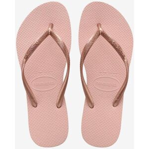 Tongs Havaianas Slim rose beige femme - 41-42 - Publicité Tongs Havaianas Slim rose beige femme - 41-42 - Publicité