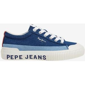 Chaussures Pepe Jeans Ben Denim bleu blanc junior - 35 - Publicité Chaussures Pepe Jeans Ben Denim bleu blanc junior - 35 - Publicité