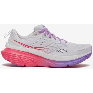 Chaussures Saucony Guide 18 blanc violet rose femme - 36 - Publicité Chaussures Saucony Guide 18 blanc violet rose femme - 36 - Publicité