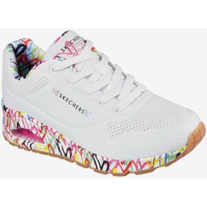 Chaussures Skechers Uno - Loving Love blanc multicolore femme - 38.5 - Publicité Chaussures Skechers Uno - Loving Love blanc multicolore femme - 38.5 - Publicité