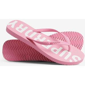 Claquettes Superdry Code Core Sport rose blanc femme - S - Publicité Claquettes Superdry Code Core Sport rose blanc femme - S - Publicité